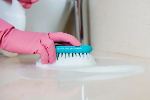 Maintaining porcelain tiles