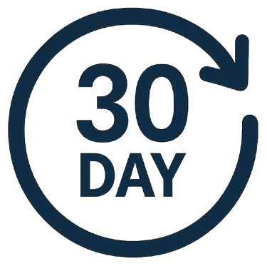 You always have enough time with 30 Day Returns!